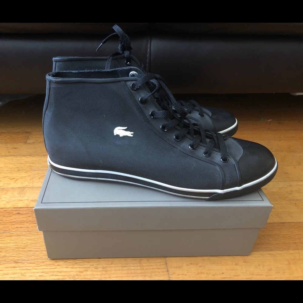 Lacoste men’s high top shoes